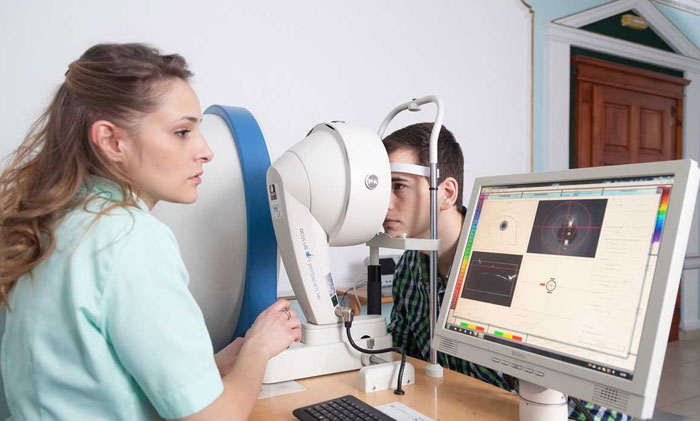 پنتاکم چشم چیست؟